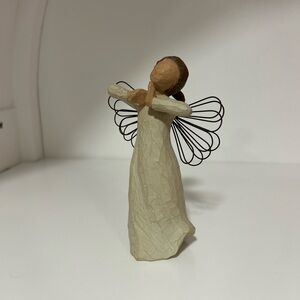Willow Tree Angel of Happiness Figurine Vintage 2000 Demdaco Susan Lordi girl